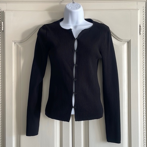 ZARA BUTTON UP KNIT - Picture 3 of 6